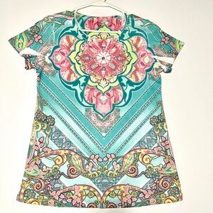 Floral Patterned Women's Top